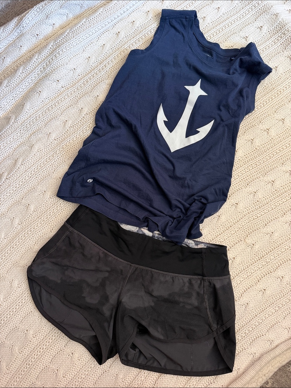 lululemon athletica Black Women's Athletic Running Shorts